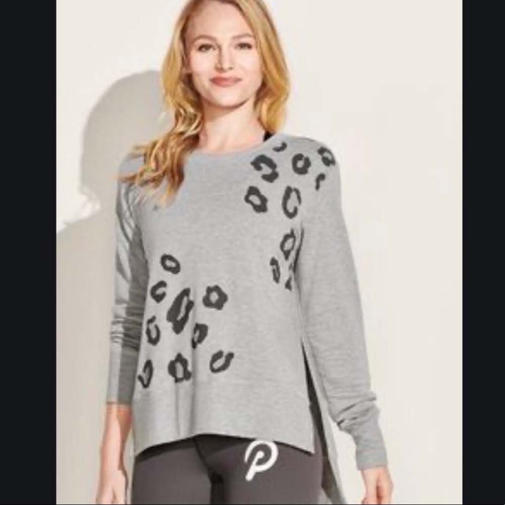 Peloton slit pullover tunic